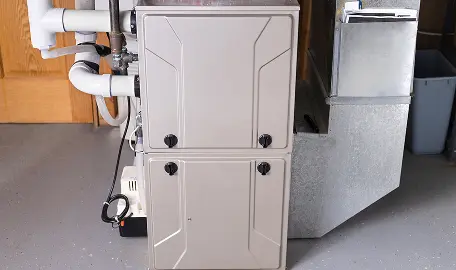 Standard residential gas furnace unit